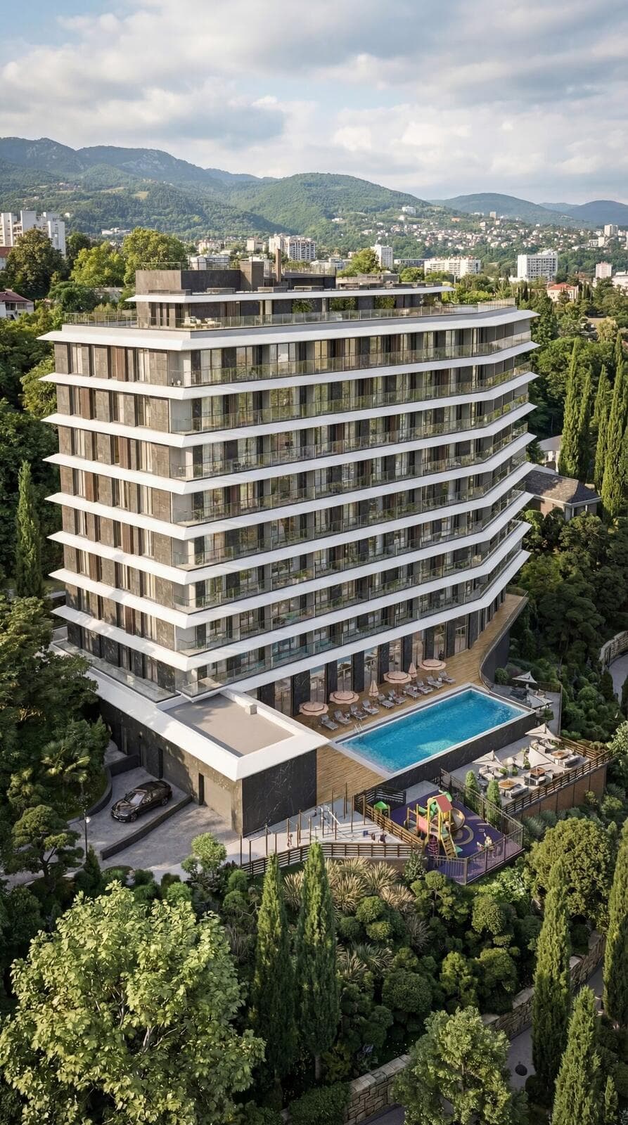 Yalta Residence — элитный квартал в Массандре с видом на море