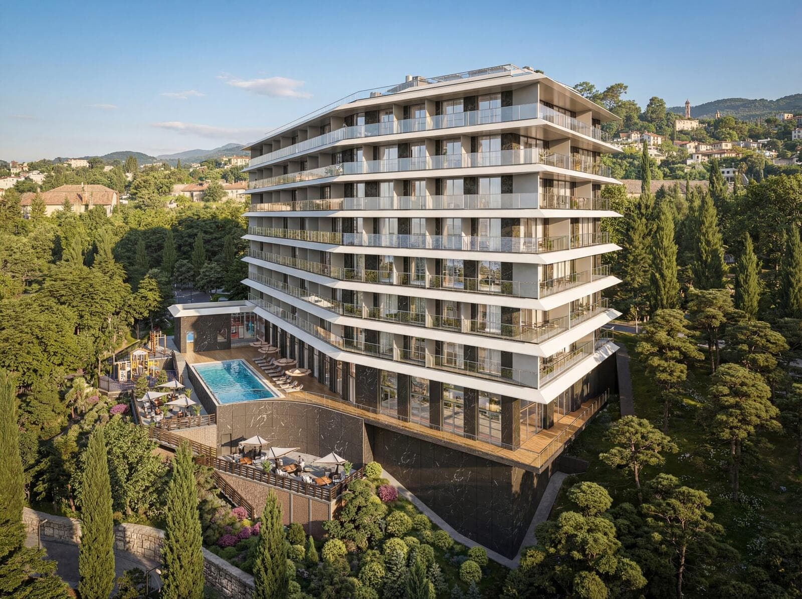 Ялтинская Резиденция рендер 4 — элитный квартал Массандра