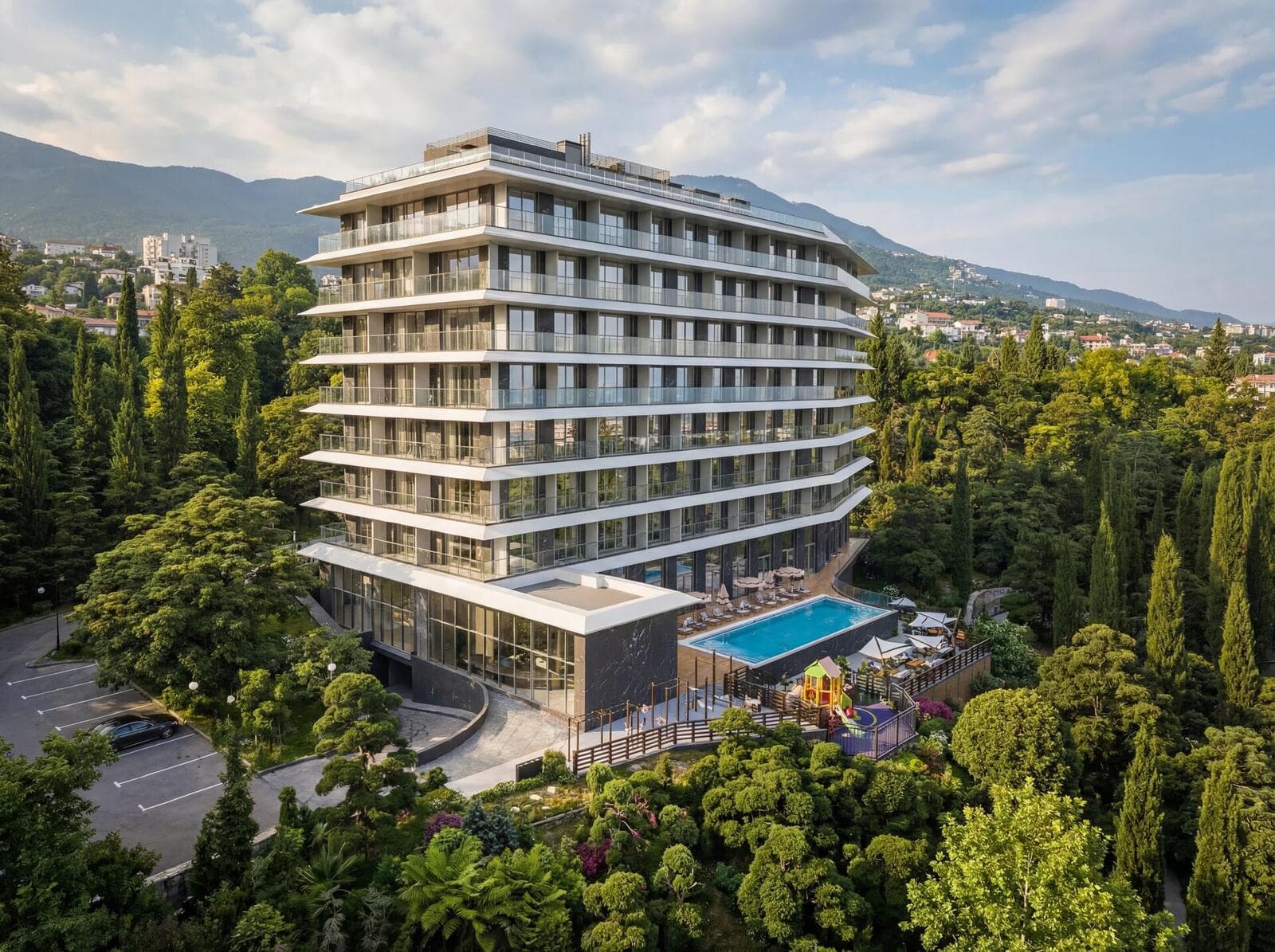 Ялтинская Резиденция рендер 6 — элитный квартал Массандра