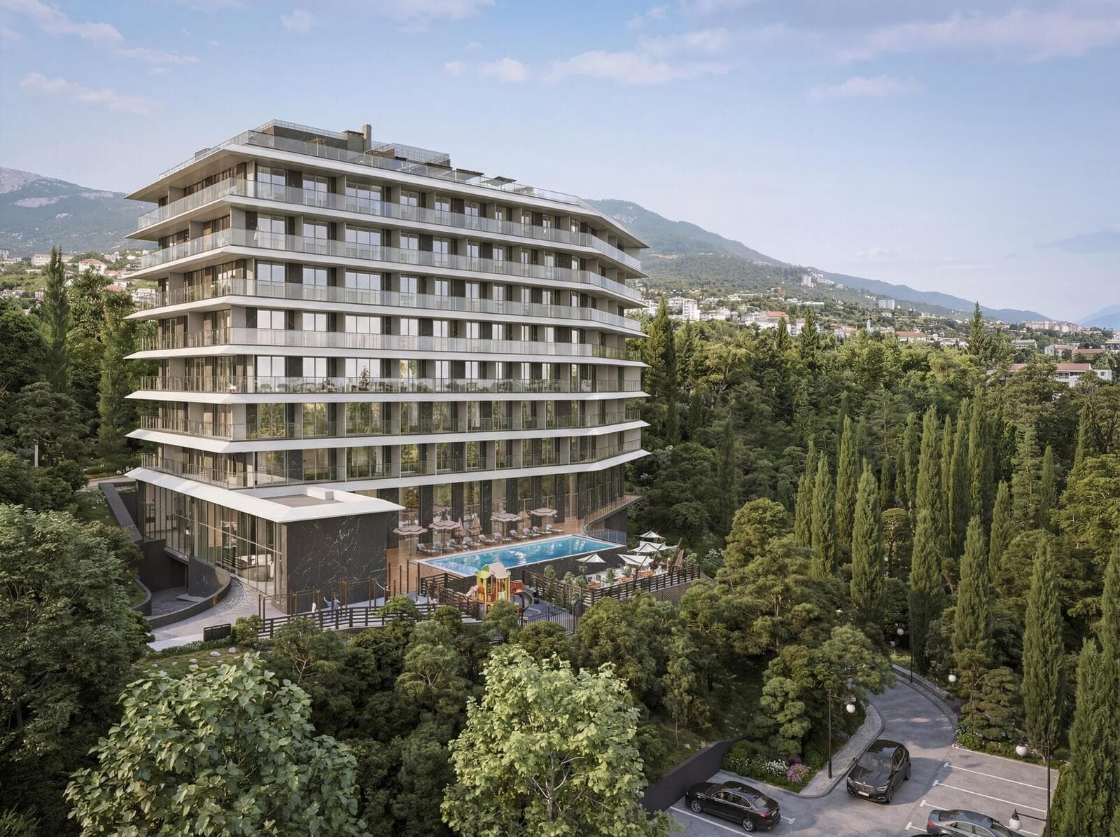 Ялтинская Резиденция рендер 7 — элитный квартал Массандра