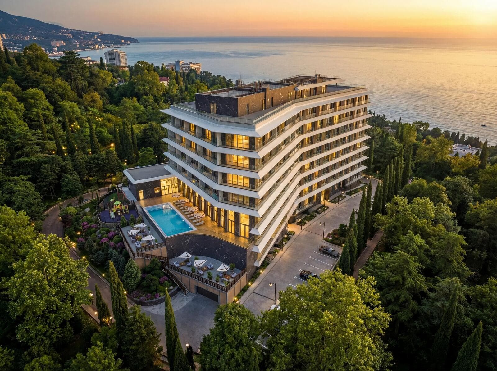 Ялтинская Резиденция рендер 8 — элитный квартал Массандра