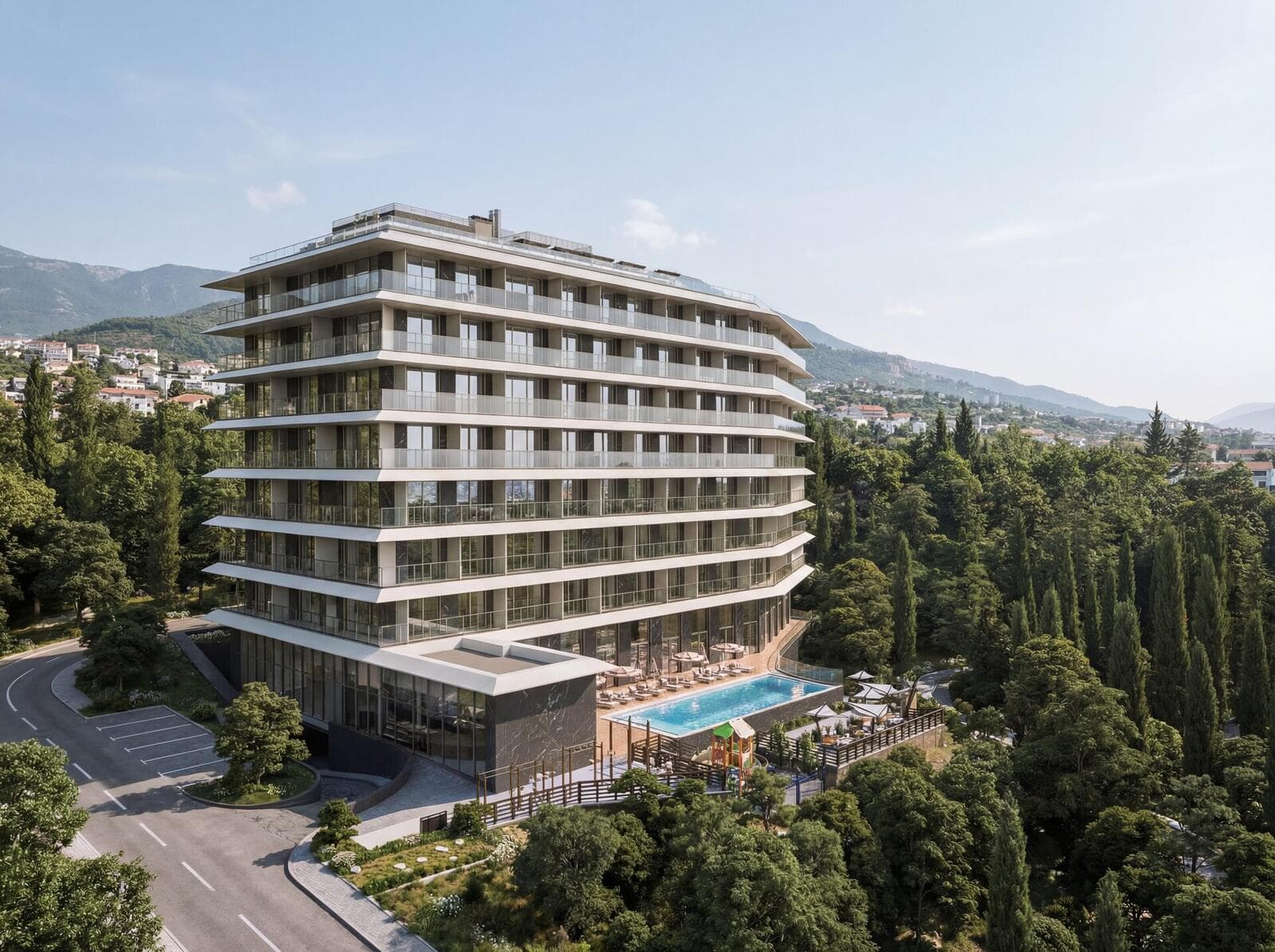 Ялтинская Резиденция рендер 10 — элитный квартал Массандра