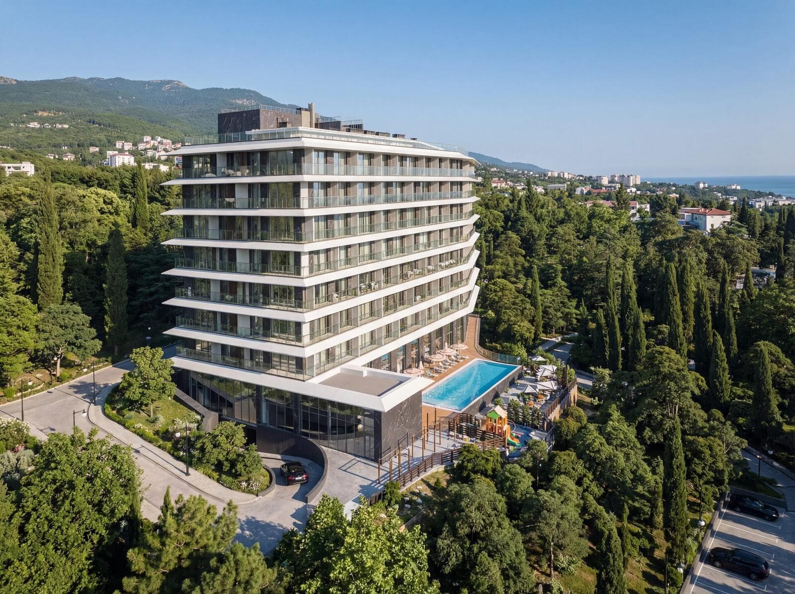 Ялтинская Резиденция рендер 11 — элитный квартал Массандра