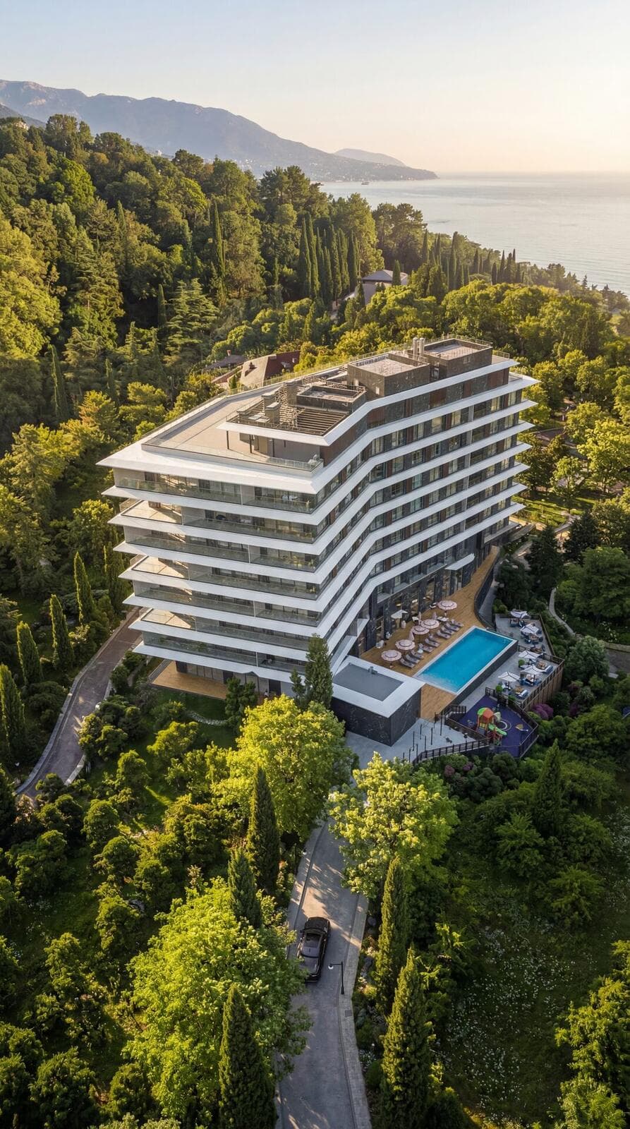 Ялтинская Резиденция рендер 12 — элитный квартал Массандра